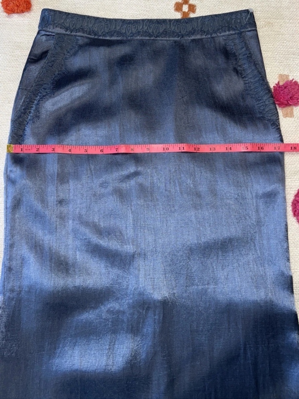 🆕 Free People x Brenda Knight Satin and Lace Maxi Skirt & Vest Set XS - Picture 14 of 16